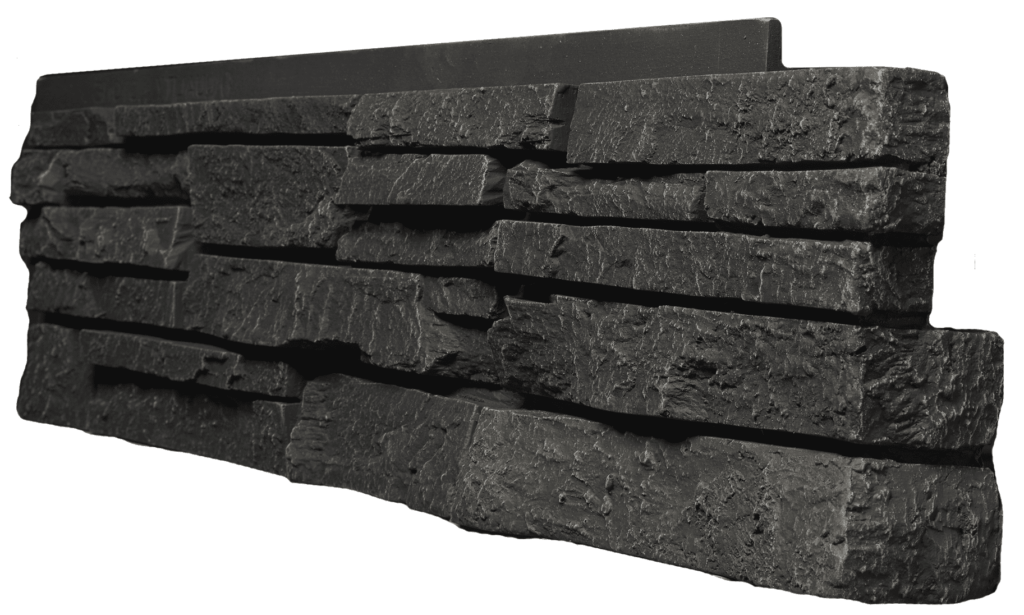 Quality Stone Stacked Stone Corner Right Black Everything Exterior   STACKED BLACK RIGHT ANGLE 1024x615 